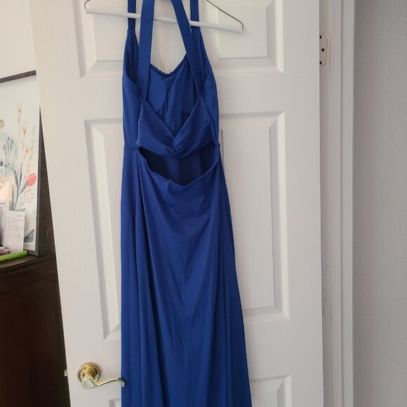 Halara blue dress size L - Picture 2 of 2